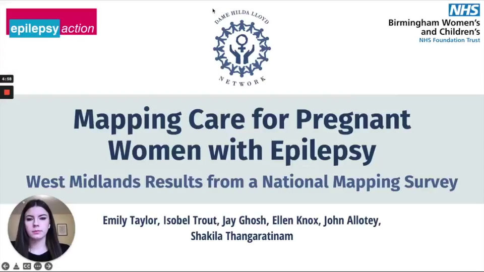 Mapping care for pregnant women with epilepsy: West Midlands results from a national survey
